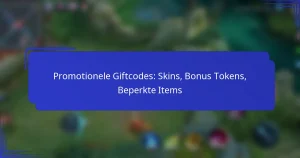 Promotionele Giftcodes: Skins, Bonus Tokens, Beperkte Items